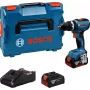 Bosch GSB 18V-65 Professional berbequim de percussão sem fios, 18 V, 2x 5.0 Ah, L-BOXX (06019N3303)