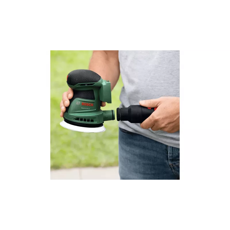 Bosch EasyOrbit 18V-10 lixadeira excêntrica 23000 OPM preto, verde