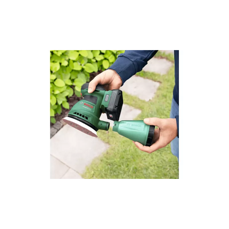 Bosch UniversalOrbit 18V-20 lixadeira excêntrica 23000 OPM preto, verde
