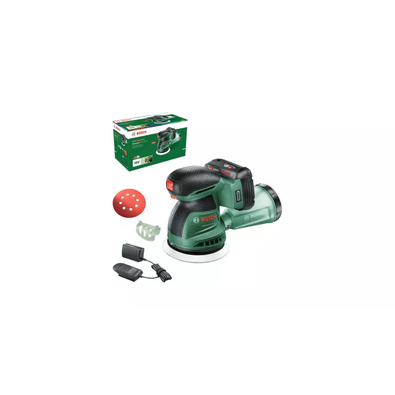 Bosch UniversalOrbit 18V-20 lixadeira excêntrica 23000 OPM preto, verde