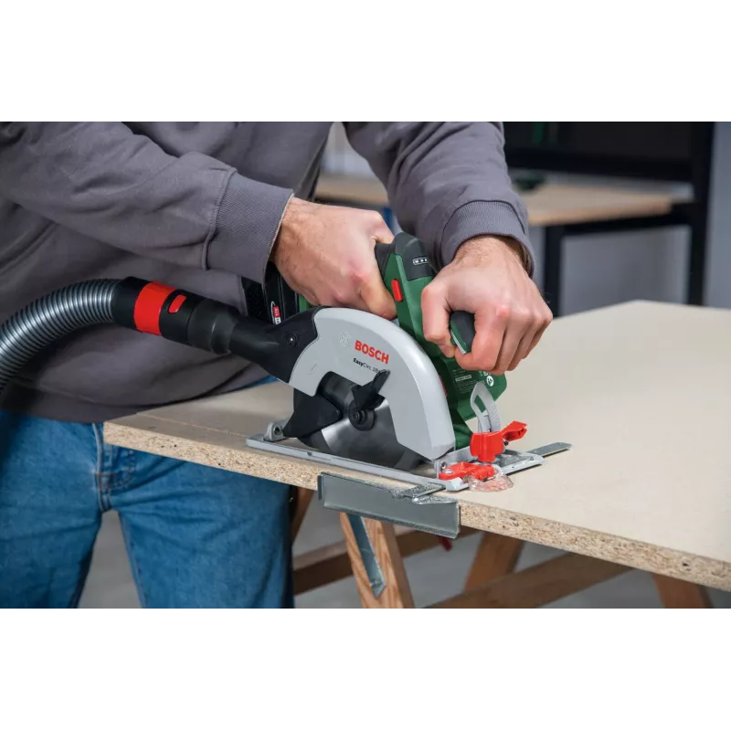 Bosch EasyCirc 18V-48 (ferramenta sem bateria, caixa), madeira, verde, 25 cm, 4200 rpm, 9 cm, 2 cm