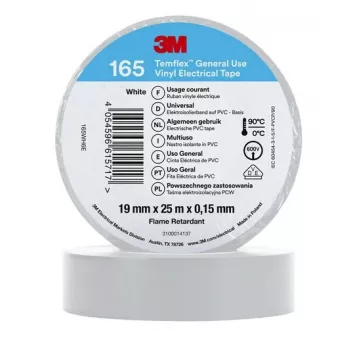 3M 165WH6E Fita isoladora 1 unid.
