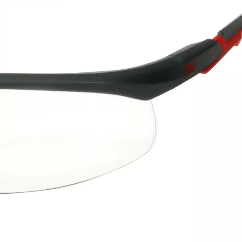 3M S2001SGAF-RED Óculos de segurança proteção plástico cinzento, vermelho