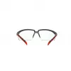 3M S2001SGAF-RED Óculos de segurança proteção plástico cinzento, vermelho