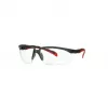 3M S2001SGAF-RED Óculos de segurança proteção plástico cinzento, vermelho