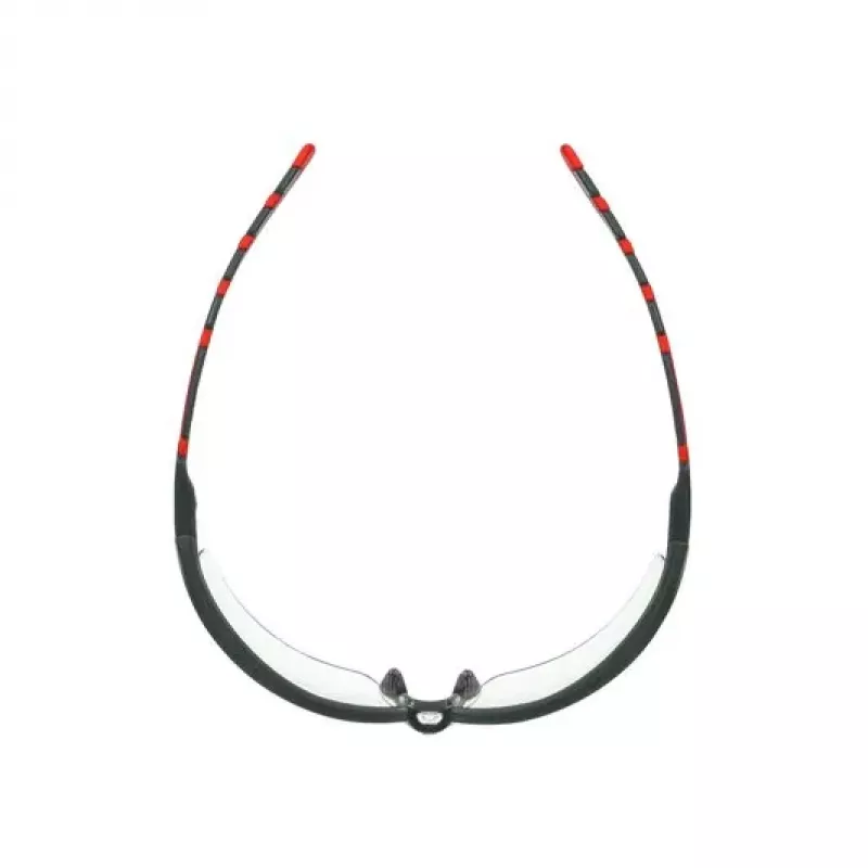 3M S2001SGAF-RED Óculos de segurança proteção plástico cinzento, vermelho
