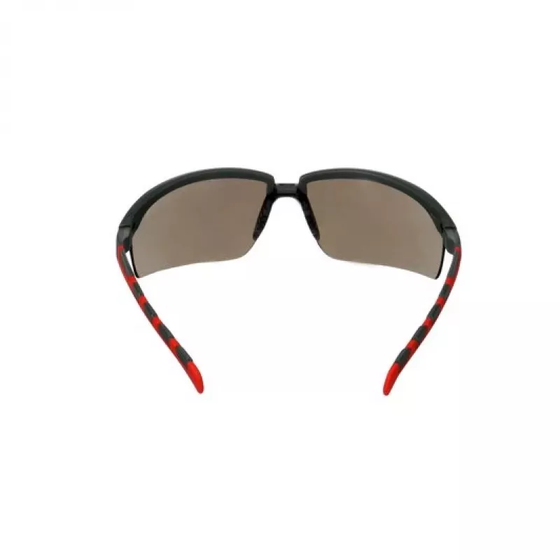 3M S2002SGAF-RED Óculos de segurança proteção plástico cinzento, vermelho