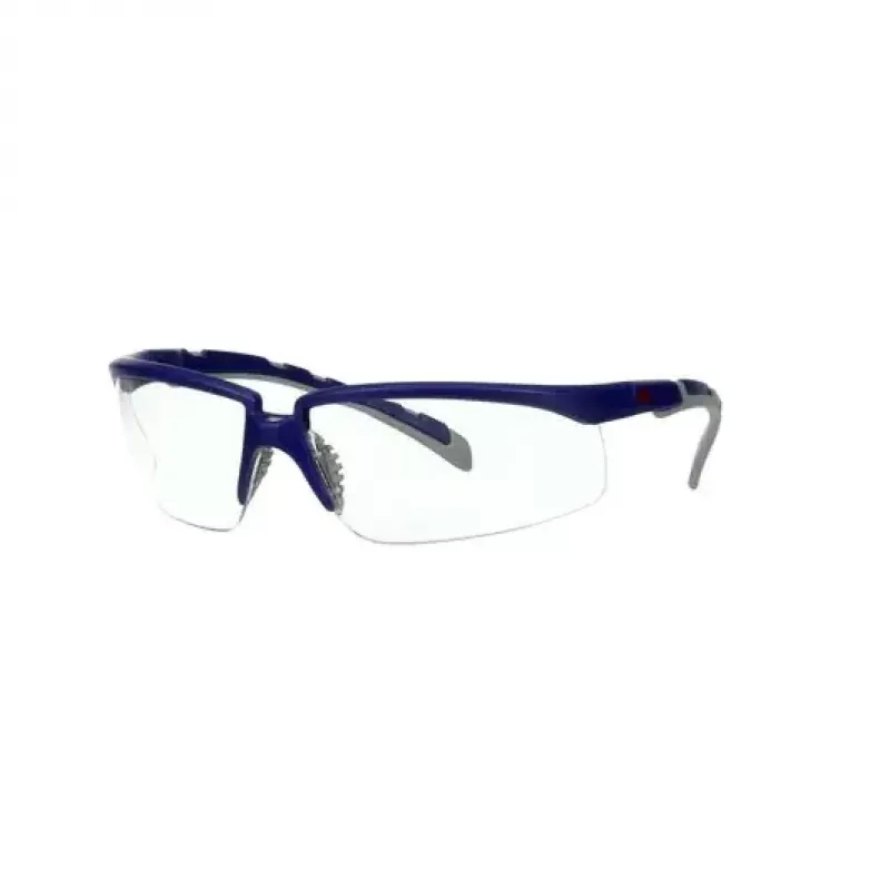 3M S2001ASP-BLU Óculos de segurança Óculos de proteção Plástico Azul, Cinzento