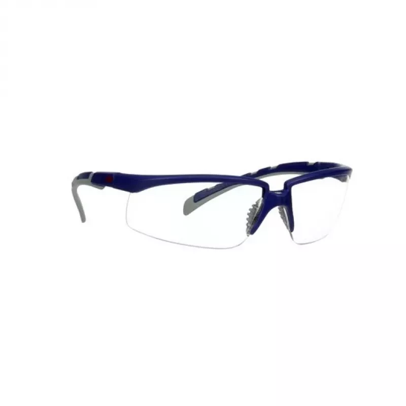 3M S2001ASP-BLU Óculos de segurança Óculos de proteção Plástico Azul, Cinzento