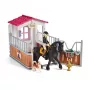 schleich HORSE CLUB Horse Box com Tori & Princess, Estábulo de cavalos, Cavalos, 5 ano(s), Multicolor, Plástico