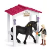schleich HORSE CLUB Horse Box com Tori & Princess, Estábulo de cavalos, Cavalos, 5 ano(s), Multicolor, Plástico
