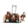 schleich HORSE CLUB Local de lavagem com Emily & Luna, Animal, Estábulo de cavalos, Cavalos, 5 ano(s), Multicolor, Plástico