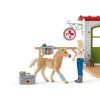 schleich Consultório veterinário com animais, Quinta, Animais da quinta / Brinquedo de quinta, 3 ano(s), Multicolor