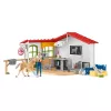 schleich Consultório veterinário com animais, Quinta, Animais da quinta / Brinquedo de quinta, 3 ano(s), Multicolor