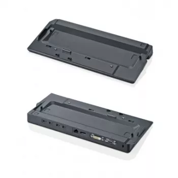Fujitsu S26391-F1557-L110 Dock/replicador de portas para portátil Docking Preto