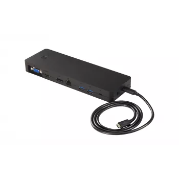 Fujitsu S26391-F1667-L100 Docking station/Replicador de portas para portátil com fios USB 3.2 Gen 1 (3.1 Gen 1) Type-C preto