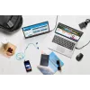 HP 65W fonte de alimentação de viagem USB-C fina, portátil, universal, 90 V, 47 - 63 Hz, 65 W, 20 V