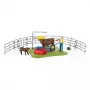 quinta Schleich FARM WORLD lavagem da vaca feliz