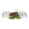 quinta Schleich FARM WORLD lavagem da vaca feliz