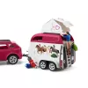 ação/aventura Schleich HORSE CLUB aventura a cavalo com carro e atrelado