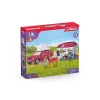 ação/aventura Schleich HORSE CLUB aventura a cavalo com carro e atrelado