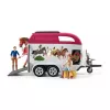 schleich HORSE CLUB aventura a cavalo com carro e atrelado, ação/aventura, campismo, cavalos, 5 ano(s), multicolor, plástico