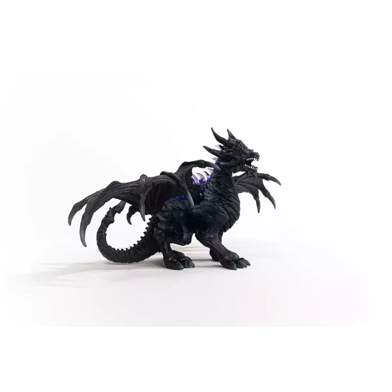 brinquedo Schleich ELDRADOR CREATURES dragão das sombras preto roxo 70152
