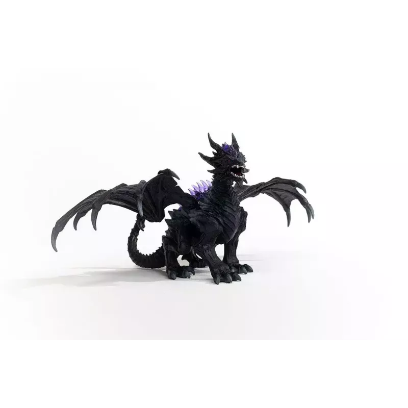 brinquedo Schleich ELDRADOR CREATURES dragão das sombras preto roxo 70152