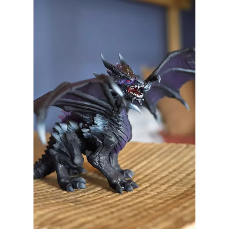 brinquedo Schleich ELDRADOR CREATURES dragão das sombras preto roxo 70152