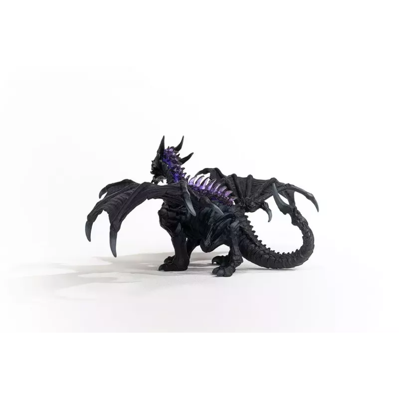 brinquedo Schleich ELDRADOR CREATURES dragão das sombras preto roxo 70152