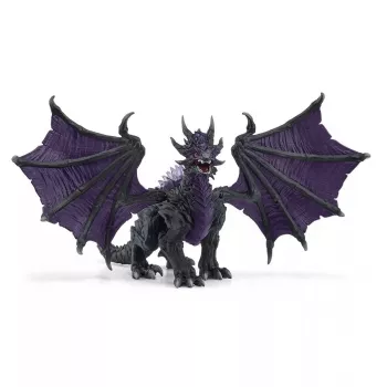 brinquedo Schleich ELDRADOR CREATURES dragão das sombras preto roxo 70152