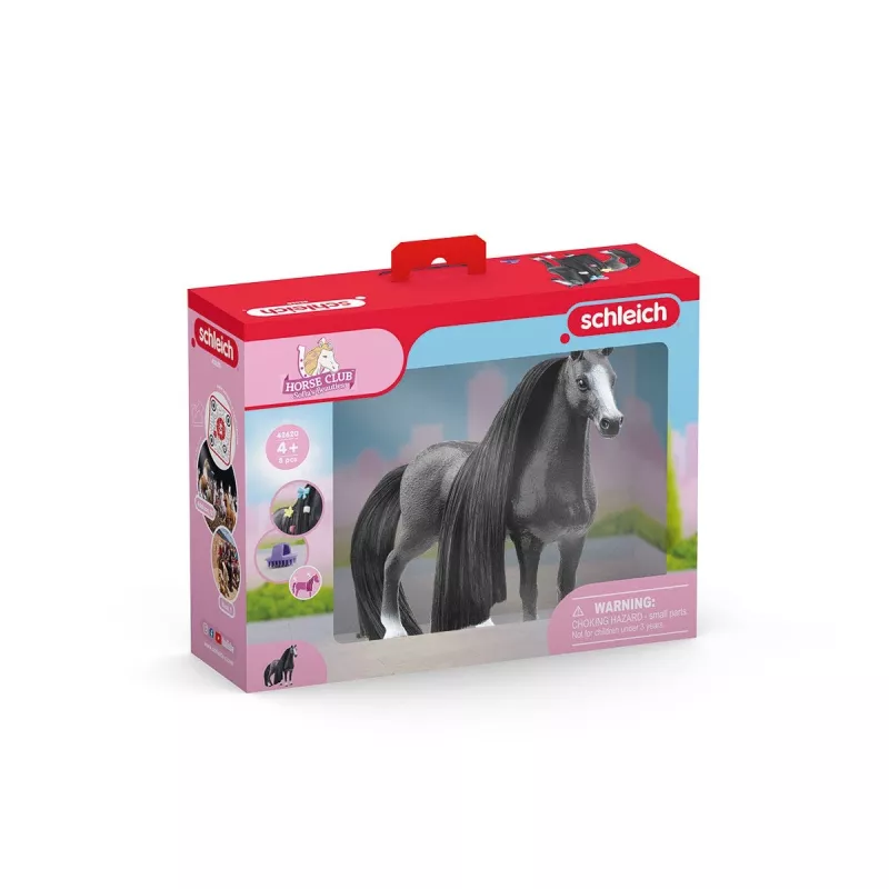 figura de cavalo Schleich Horse Club égua Quarter Horse das belezas da Sofia preta