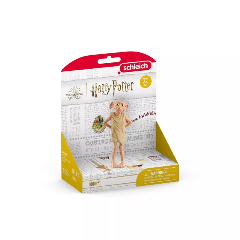 figura Schleich Harry Potter Dobby bege 13985 idade recomendada 6+