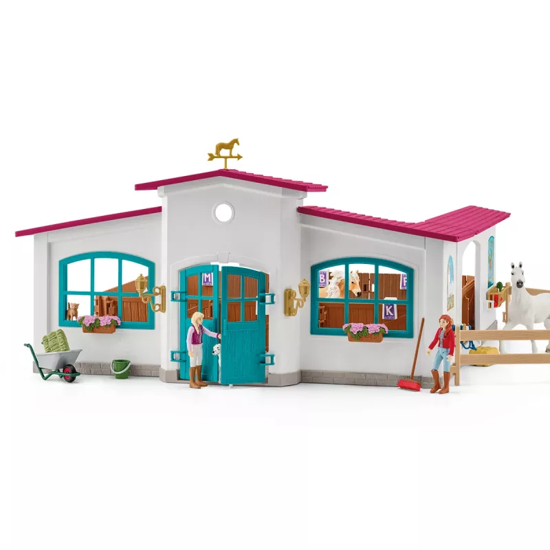 schleich picadeiro Peppertree, ação/aventura, concurso de equitação, cavalos, 5 ano(s), multicolor, plástico
