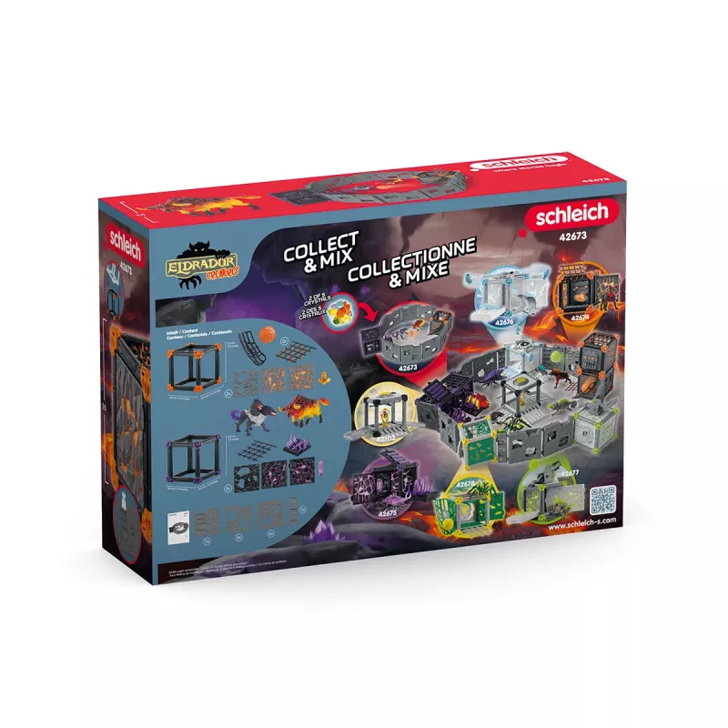 ação/aventura Schleich BattleCave arena lava vs. sombra multicolor