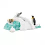 Schleich figura de brincar família de pinguins divertida multicolor 42661