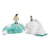 Schleich figura de brincar família de pinguins divertida multicolor 42661