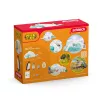 Schleich figura de brincar família de pinguins divertida multicolor 42661