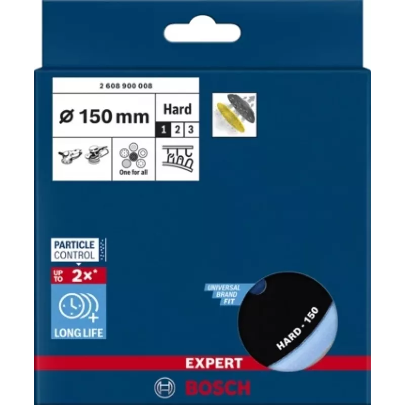 Bosch 2 608 900 008 Ferramenta rotativa Acessório de lixagem/prateamento Prato de suporte para discos de lixa