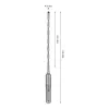 Broca Bosch SDS plus-7X 4mm 165mm 1 unid.
