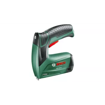 Agrafador Bosch PTK 3,6 LI Office Set — sem fios, iões de lítio 1,5 Ah, comprimento do agrafo 4 mm–10 mm, largura 50 mm