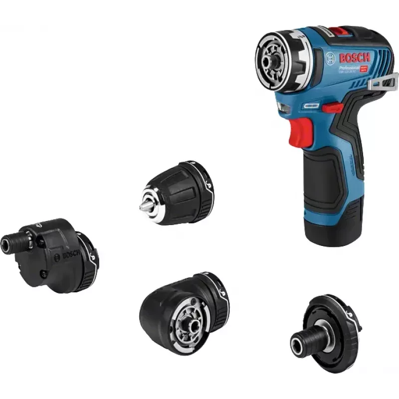 Bosch GSR 12V-35 FC PROFESSIONAL 1750 rpm 590 g preto, azul, vermelho