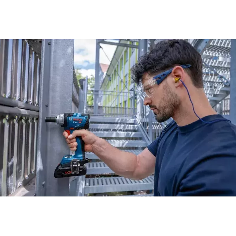 Bosch GDS 18V-330 HC PROFESSIONAL 1/2 polegada 2800 rpm 560 N⋅m preto, azul, vermelho