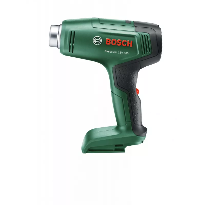 Bosch EasyHeat 18V-500 pistola de ar quente sem fios, Solo (sem bateria e carregador), verde/preto