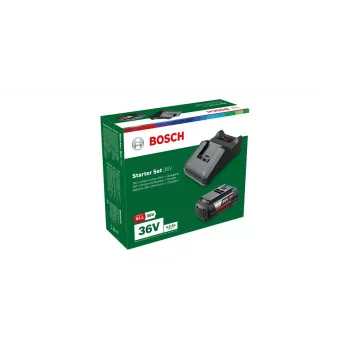 Conjunto de bateria e carregador Bosch GBA 36V 4.0Ah + AL 36V-20, Li‑Ion, 36 V 4.0 Ah