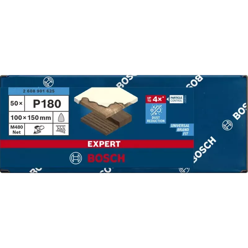 Rede de lixar Bosch Expert M480 50 unid.