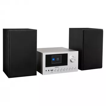 MEDION LIFE P85003 microcadeia de áudio doméstico 30 W preto, prateado