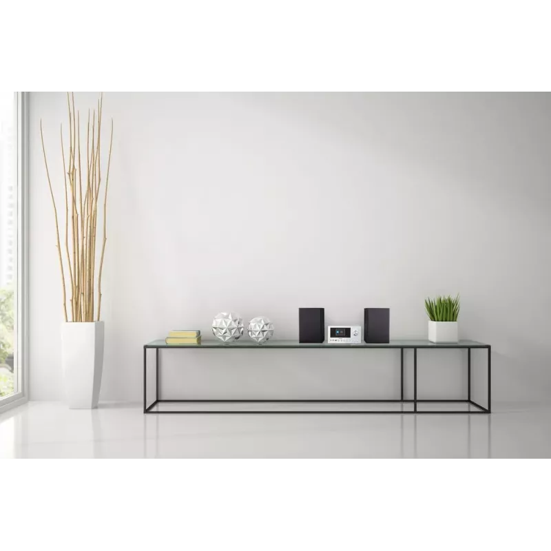 MEDION LIFE P85003 microcadeia de áudio doméstico 30 W preto, prateado
