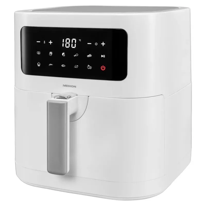 MEDION LIFE E40 XL Single 5,2 l fritadeira de ar quente vertical branco