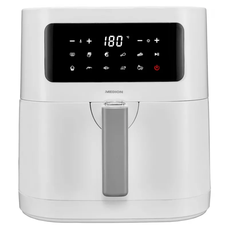 MEDION LIFE E40 XL Single 5,2 l fritadeira de ar quente vertical branco